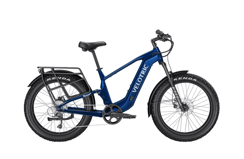 Velotric Nomad 2X Full Suspension Fat Tire Ebike electric bike at EBike Oasis