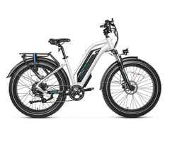 Magicycle – Cruiser Pro Step-Thru – Pearl White - EBike Osis