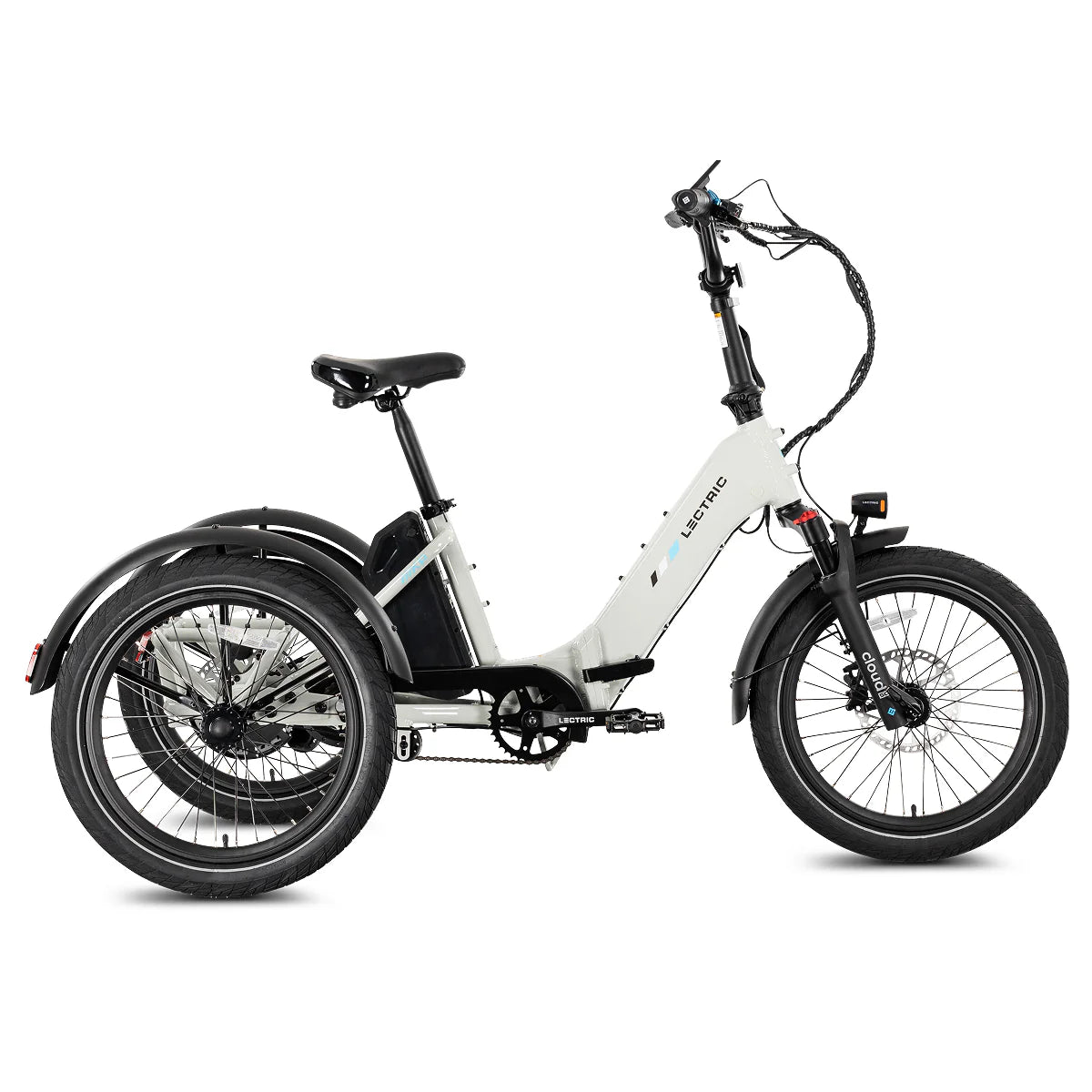 Lectric XP Trike2 750 Stratus White eTrike - EBike Osis