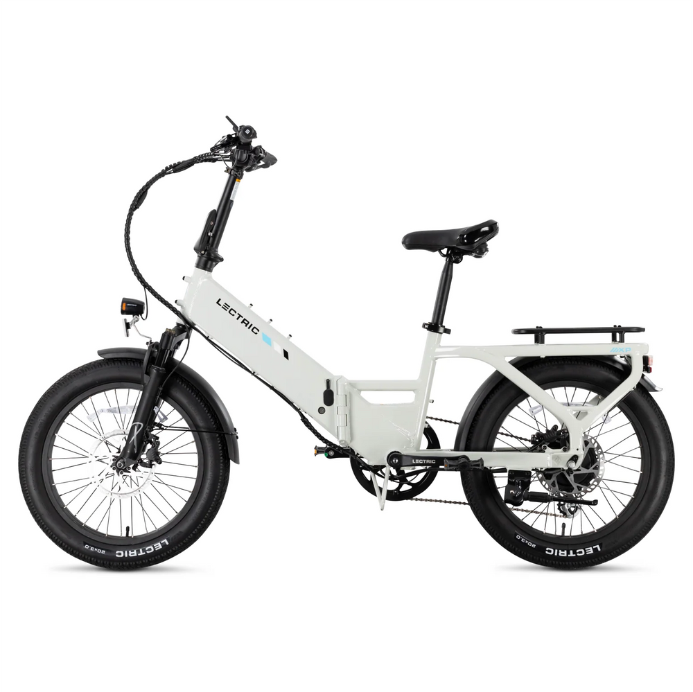 Lectric XP4 Step-Thru electric bike in White – EBike Oasis Alabama