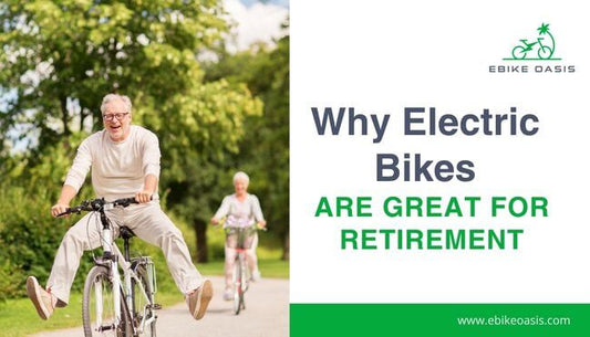 Elders riding Electric Bikes