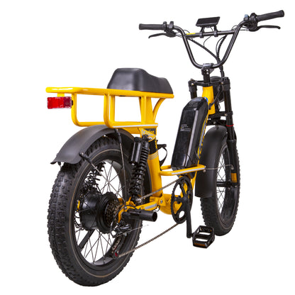 F4-Step Thru Full Suspension 20x3 - 48v Cargo Ebike