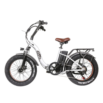 Folding OX-20x4 Fat Tire- 500W Motor-48V 12AH Battery