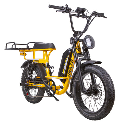 F4-Step Thru Full Suspension 20x3 - 48v Cargo Ebike