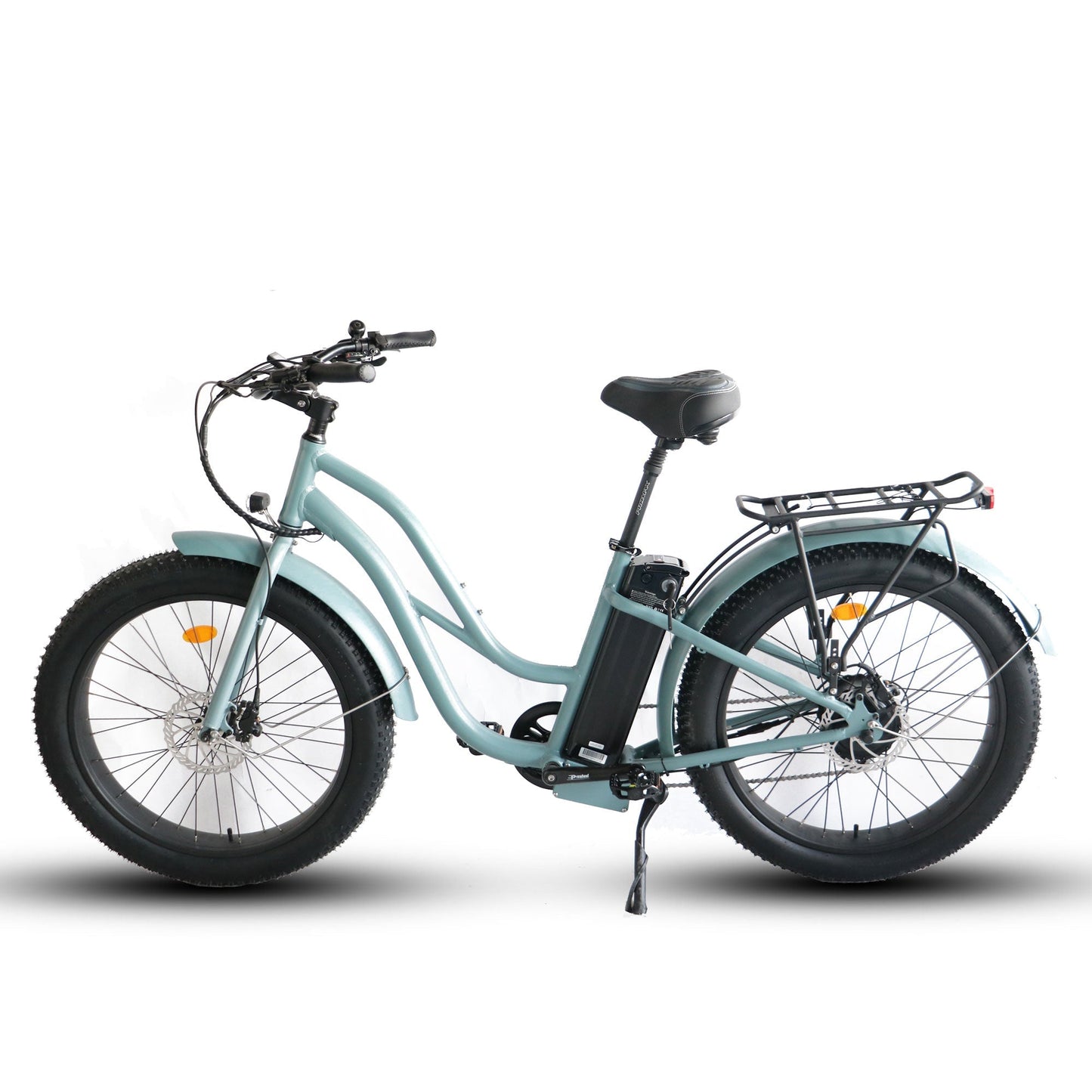 Fat Tire Step Thru 26x4 - 52v Beach Cruiser Electric Bike