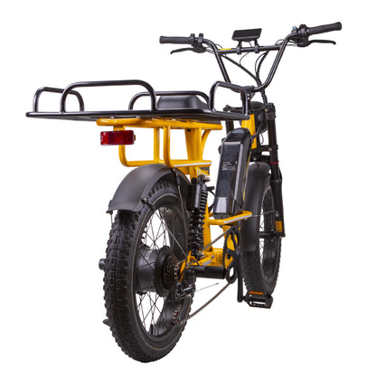 F4-Step Thru Full Suspension 20x3 - 48v Cargo Ebike