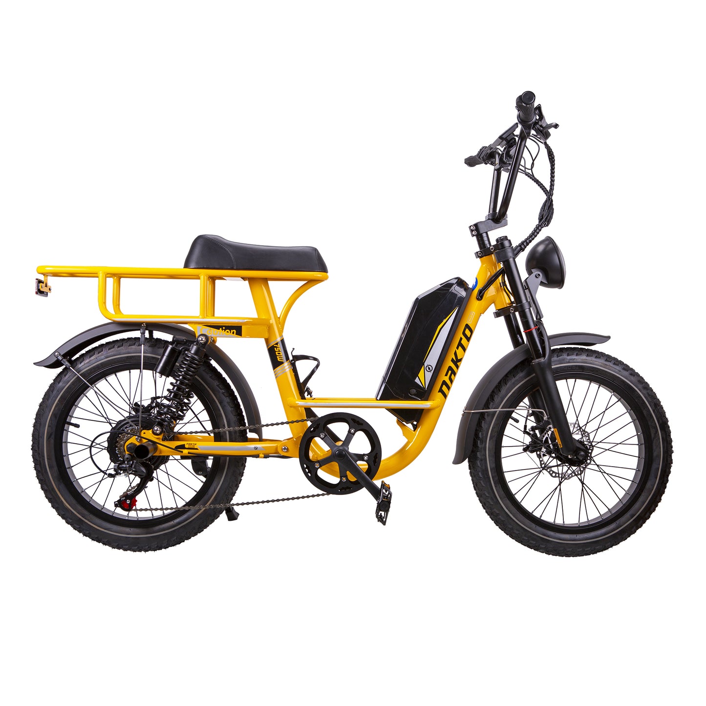 F4-Step Thru Full Suspension 20x3 - 48v Cargo Ebike