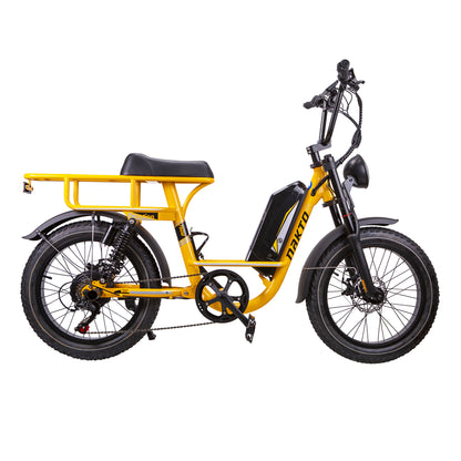 F4-Step Thru Full Suspension 20x3 - 48v Cargo Ebike