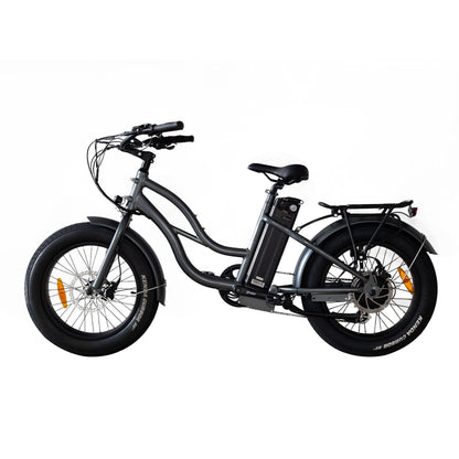 750W, 52V 17AH Step Thru Mini 20x4 - Beach Cruiser Electric Bike