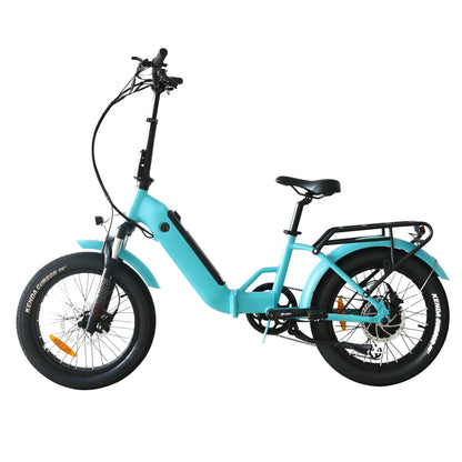 750w Folding Step Thru 20x3 Electric Bike