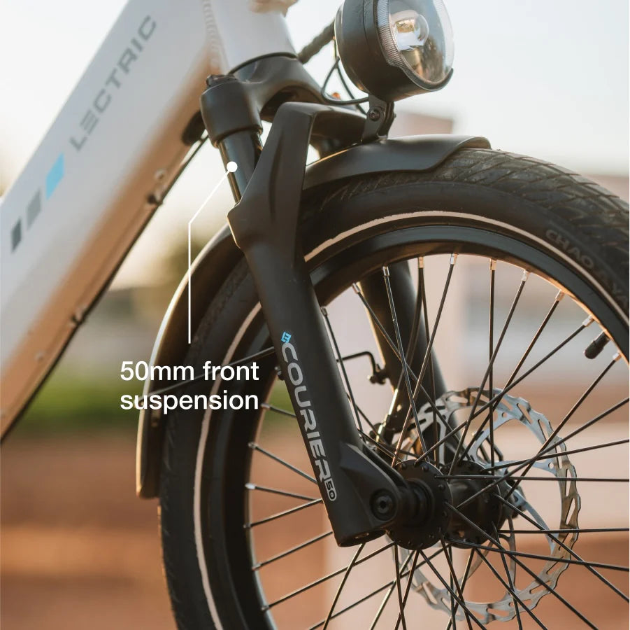 Lectric XPedition2 Stratus White Long-Range Dual-Battery eBike