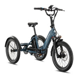 Lectric XP Trike2 750 Dusk Blue eTrike electric bike at EBike Oasis