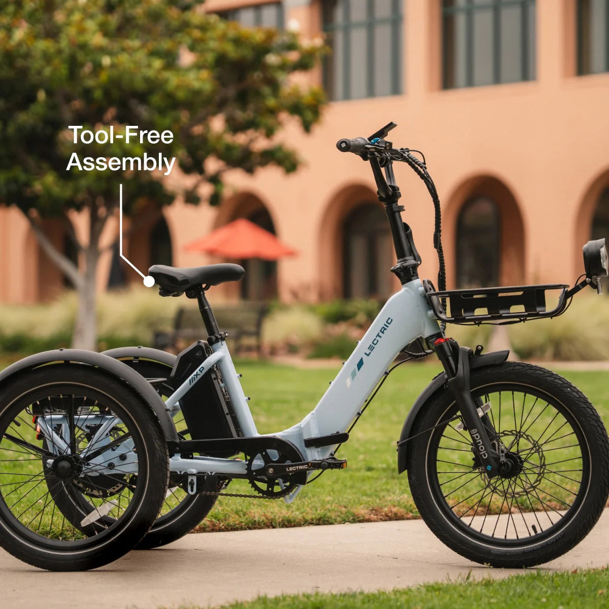 Lectric XP Trike2 Glacier Blue eTrike