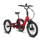 Lectric XP Trike 2.0 Phoenix Red electric trike – EBike Oasis Alabama