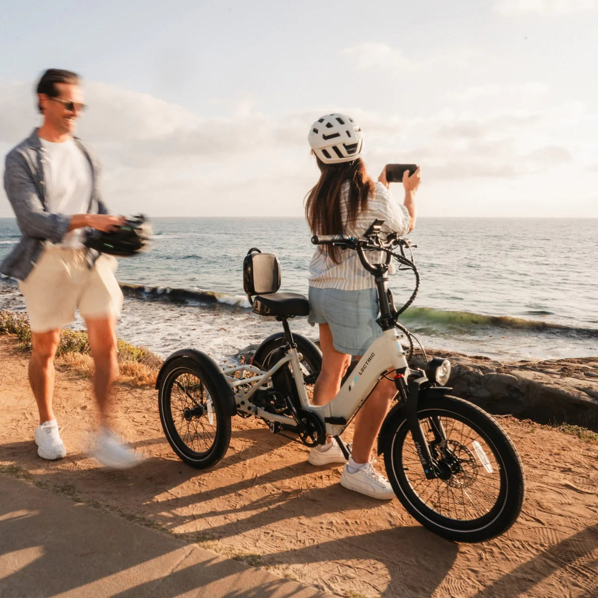 Lectric XP Trike2 750 Stratus White eTrike