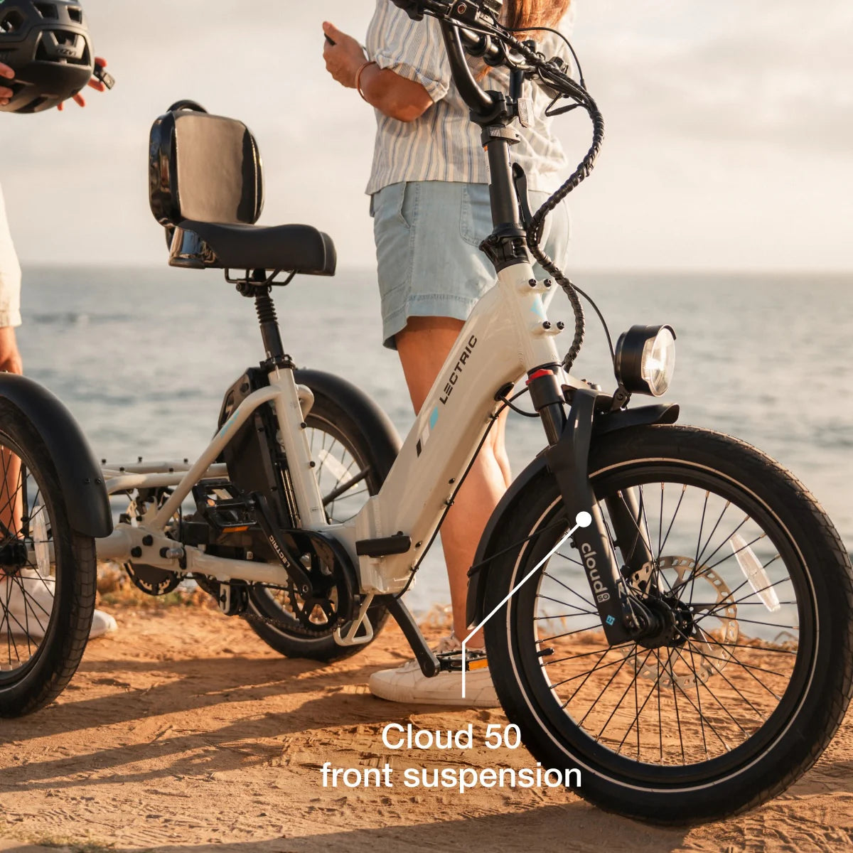 Lectric XP Trike2 750 Stratus White eTrike