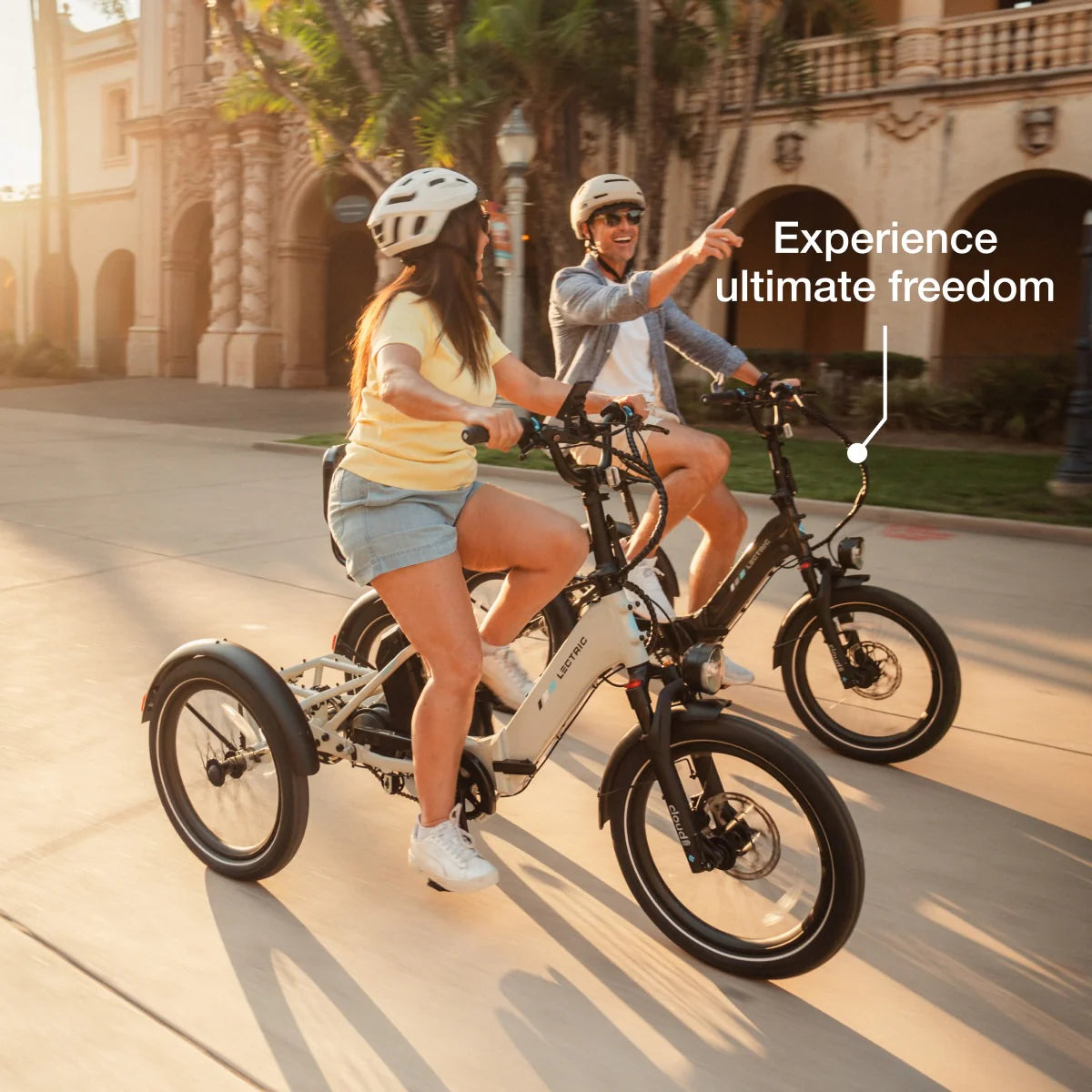 Lectric XP Trike2 750 Stratus White eTrike