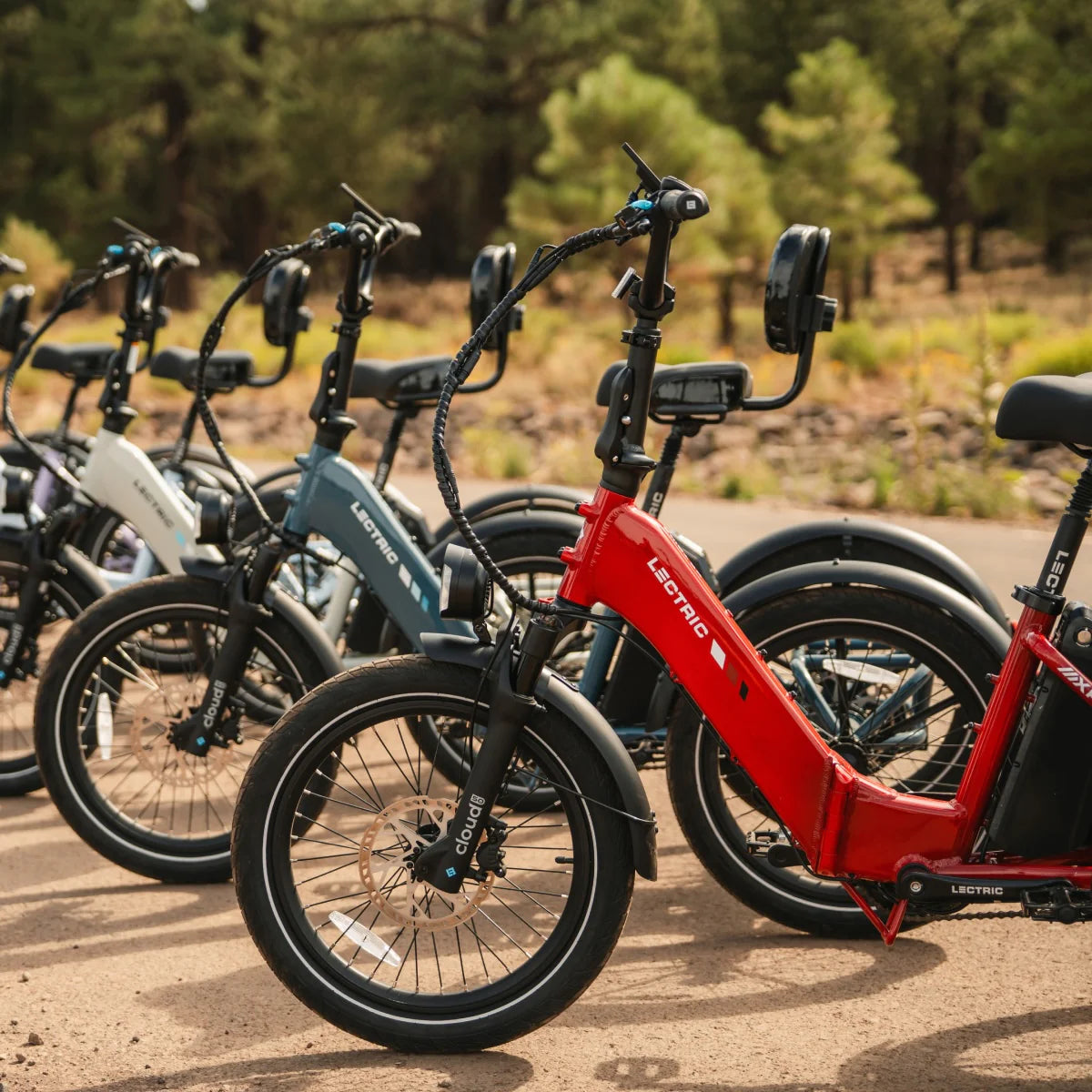 Lectric XP Trike2 750 Phoenix Red eTrike