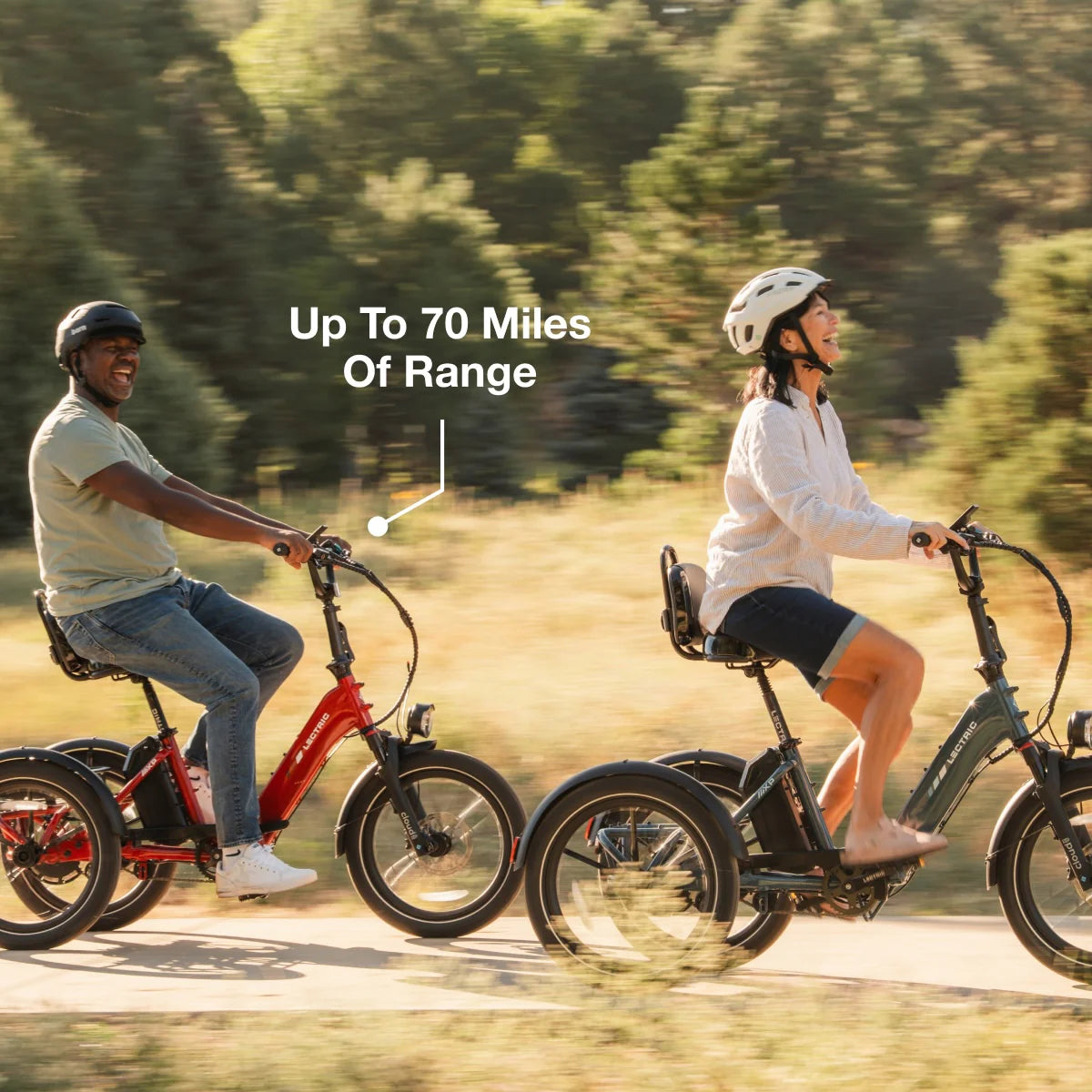 Lectric XP Trike2 750 Phoenix Red eTrike