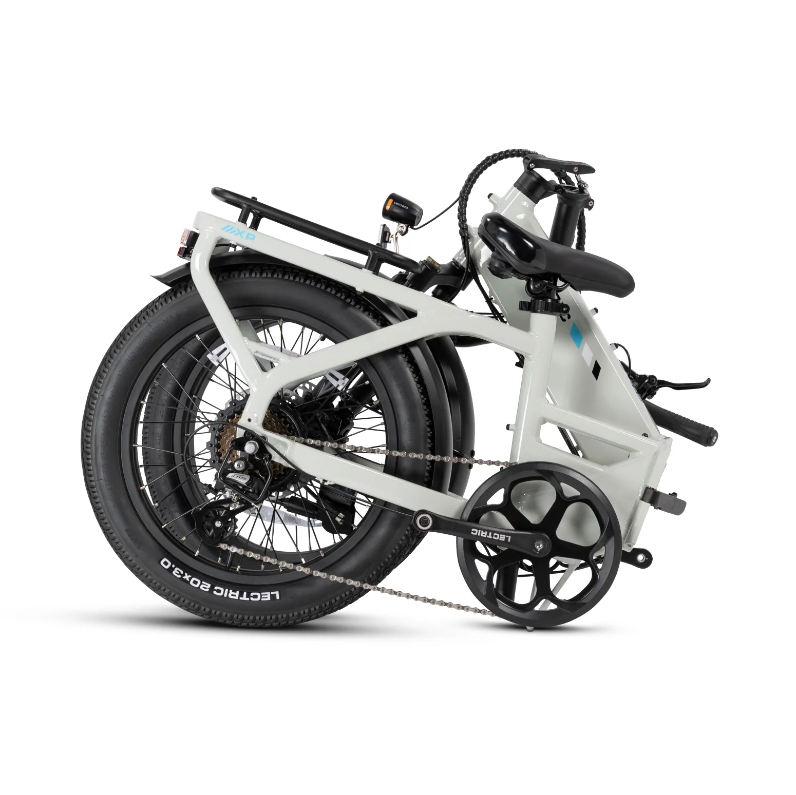 Lectric XP4 Step-Thru Stratus White eBike - EBike Osis